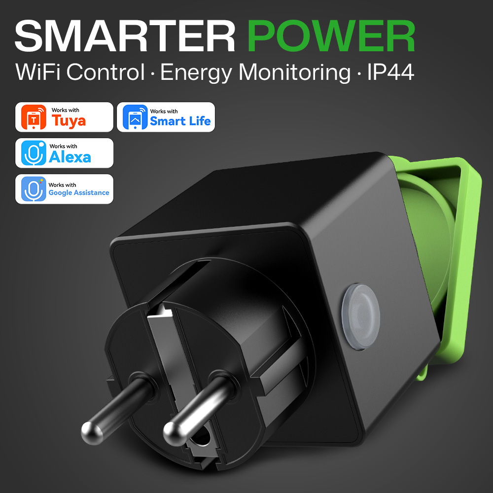 Smart Socket With Timer Countdown - HIMOJO WiFi Smart Steckdose für Tuya