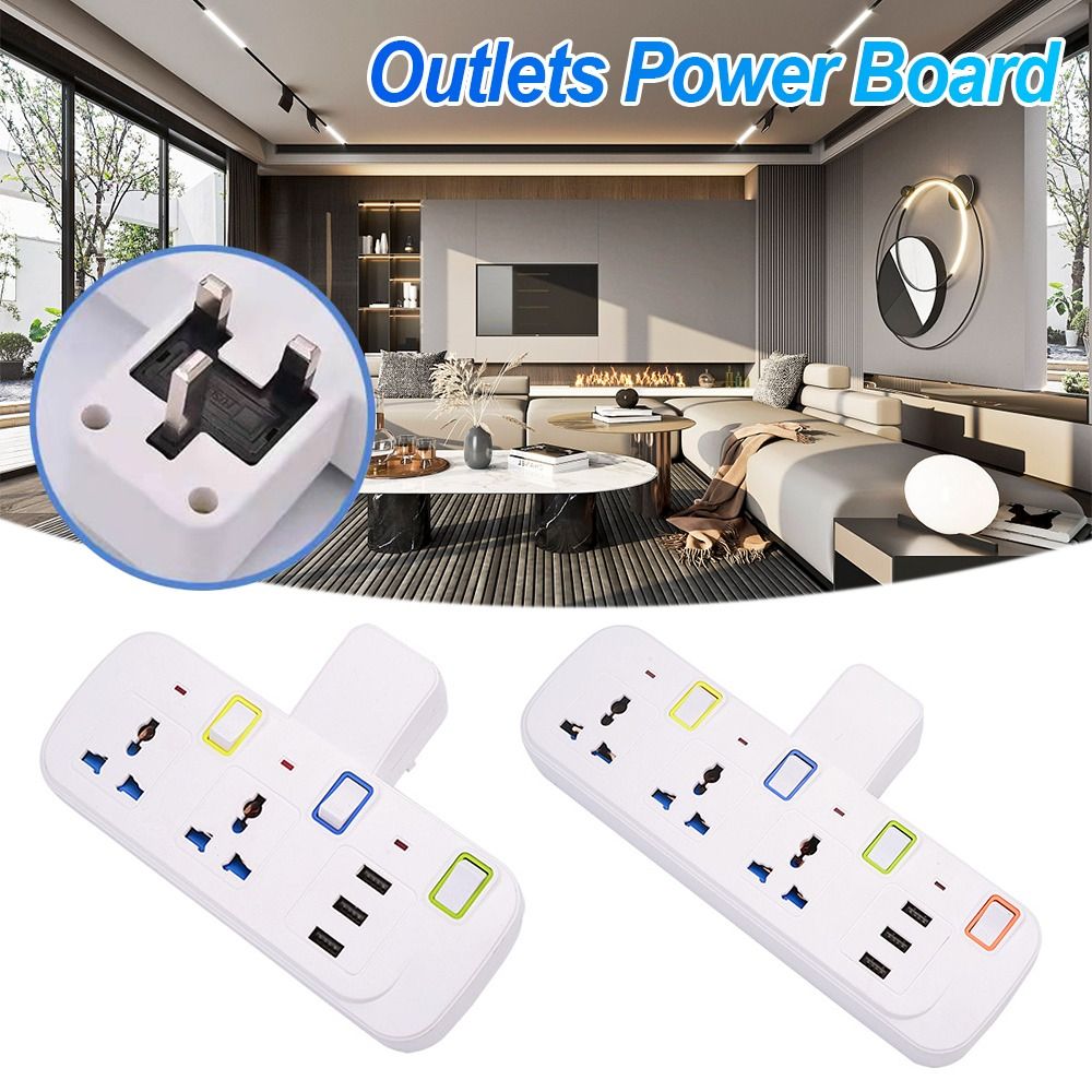 Smart Power Strip 4 Outlet Usb - Steckdosen leiste Smart USB-Buchse Adapter Überspannung