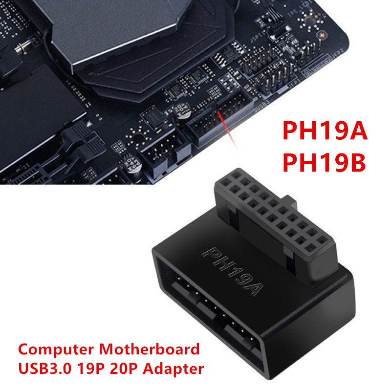 Smart Plug Matter Thread - USB 3,0 19/20 Pin Stecker Auf
