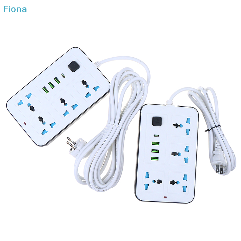 Smart Plug Surge Protector - ✔ Universelle Steckdosenleiste mit 8 AC-Steckdosen