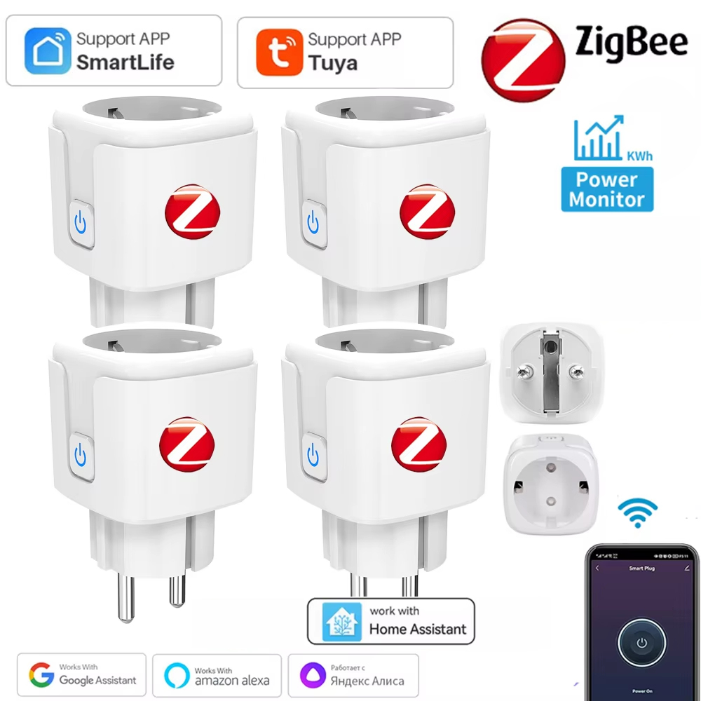 Smart Plug Zigbee 16A - 16A/20A Tuya ZigBee 3.0 Smart Stecker
