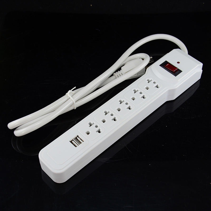 Smart Plug Surge Protector - Smart 3 USB-Steckdosenleiste, USA-Stecker, Überlastschalter, Überspannungsschutz,