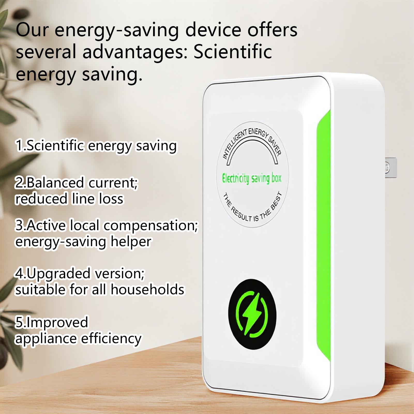 Smart Plug Surge Protector - Intelligenter Energiesparstecker mit Überspannungsschutz und Temperaturkontrolle,