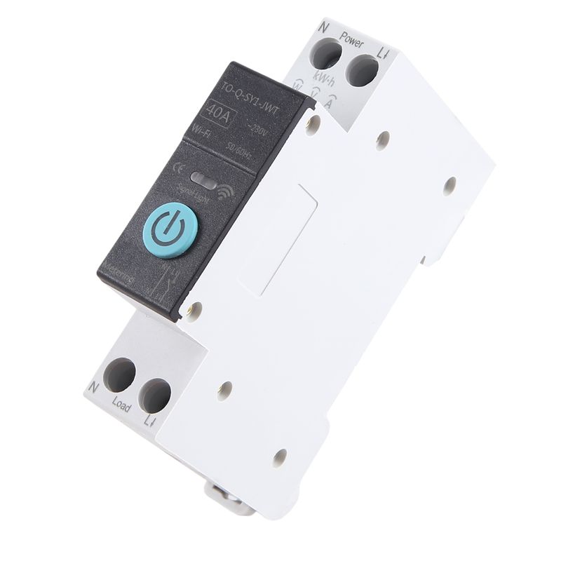 Energy Meter Din Rail Wifi - 【ZEITLICH BEGRENZTER RABATT】40A Tuya Einphasiger DIN-Schienen-WLAN-Smart-Energiezähler