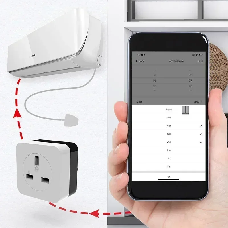 16A Tuya WiFi Smart Steckdose  – Smart Socket 16A Tuya App Bewertung und Preis