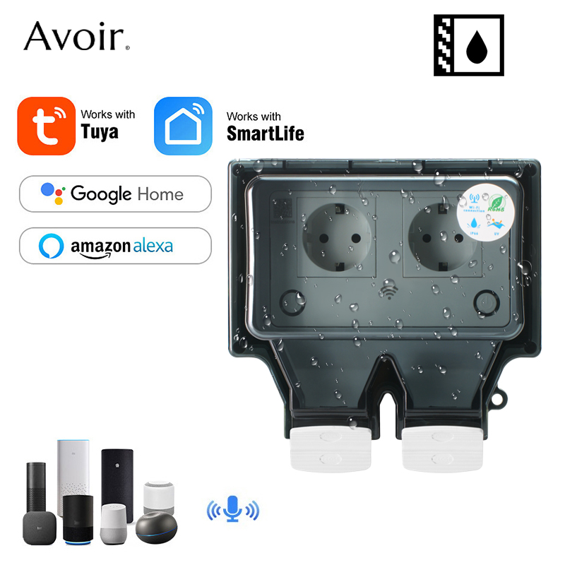 Avoir Tuya Wand Steckdosen Ip6 – Smart Plug Outdoor Waterproof Bewertung und Preis