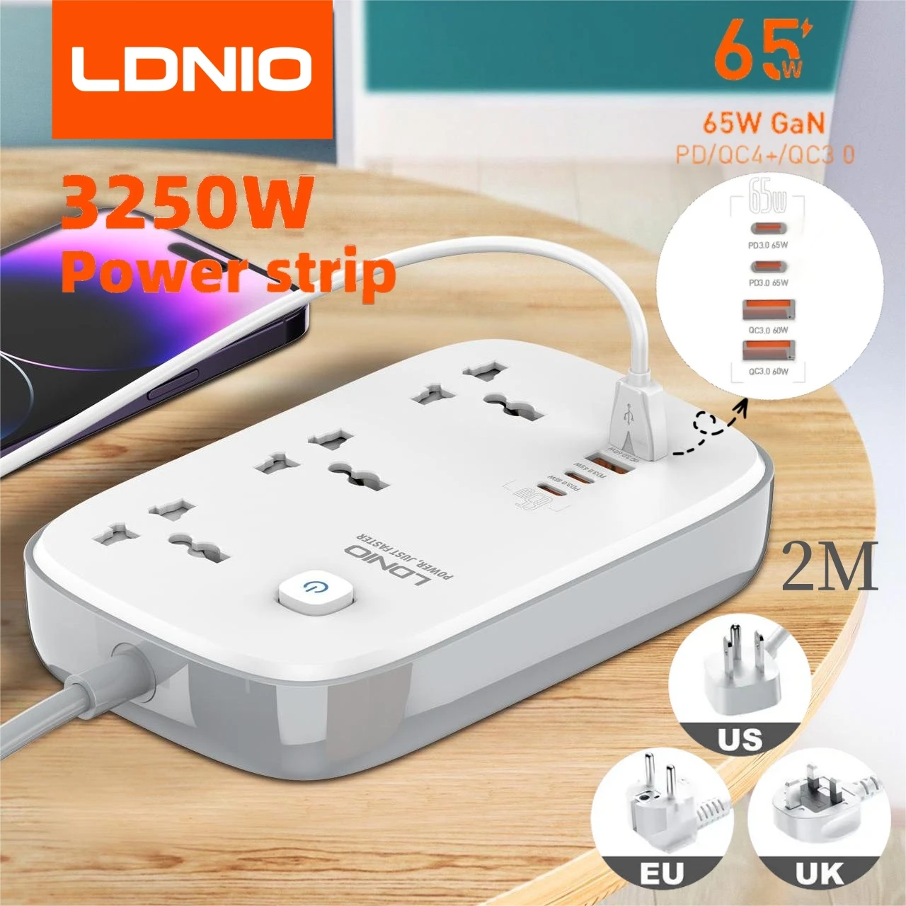 LDNIO Universal-Steckdosenleis – Smart Plug Surge Protector Bewertung und Preis