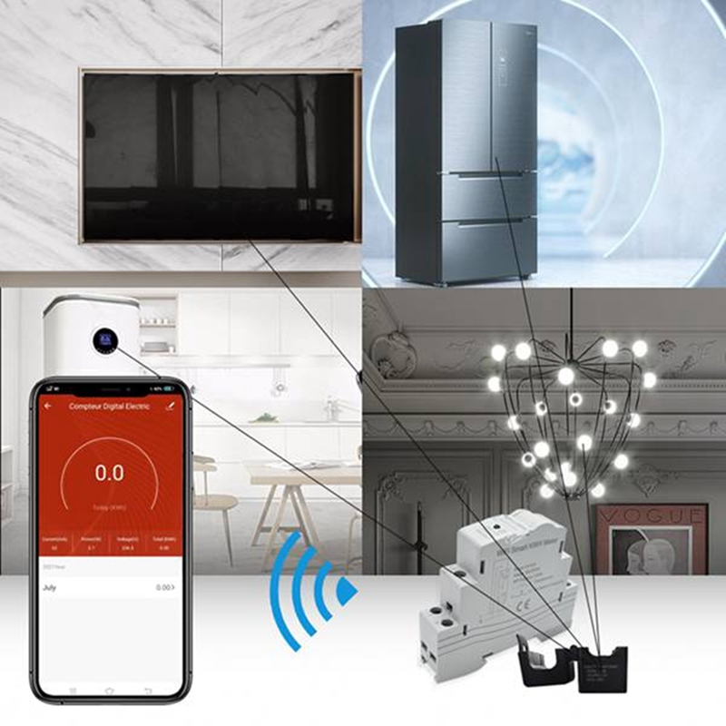 Tuya Smart Wifi Strom kWh Mete – Energy Meter Din Rail Wifi Bewertung und Preis