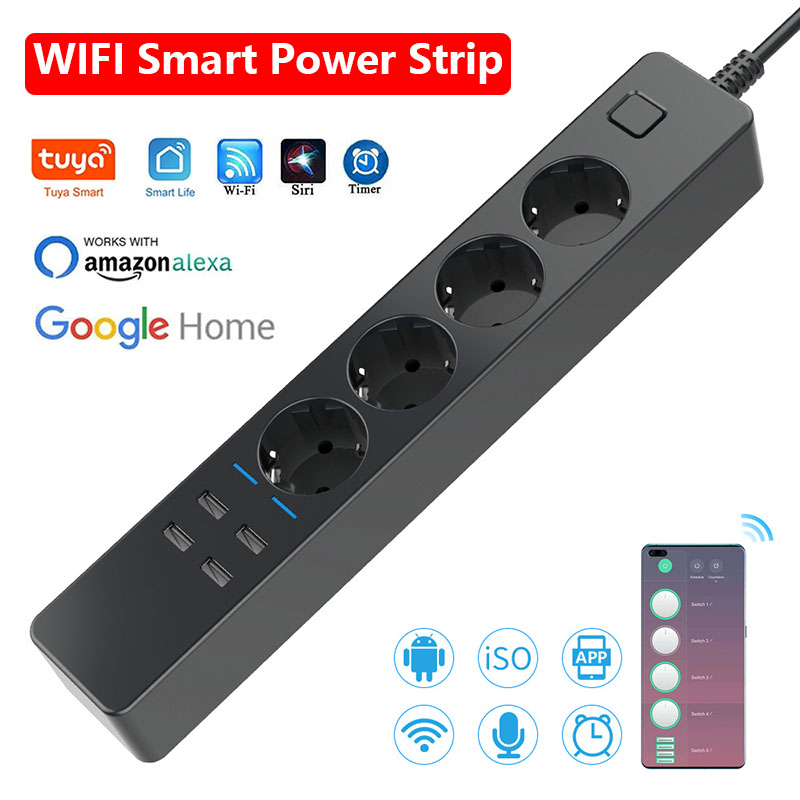 WLAN-Smart-Steckdosenleiste mi – Smart Power Strip 4 Outlet Usb Bewertung und Preis