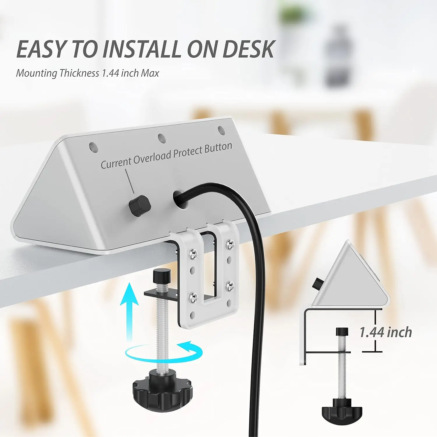 Schreibtisch-Steckdosenleiste  – Smart Power Strip 4 Outlet Usb Bewertung und Preis