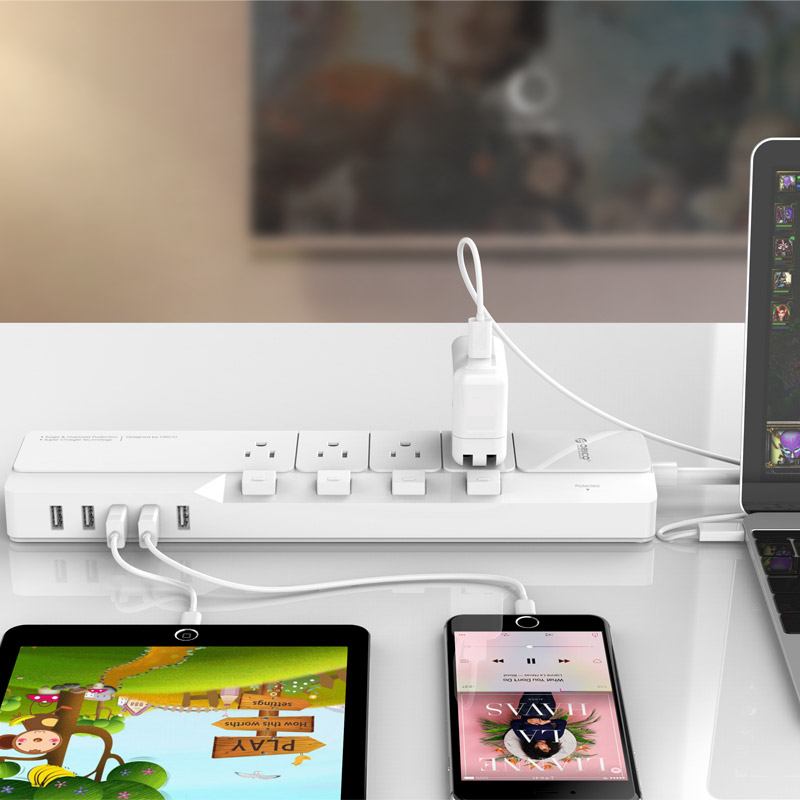 ORICO 4AC Outlets 5USB Ports P – Smart Power Strip 4 Outlet Usb Bewertung und Preis