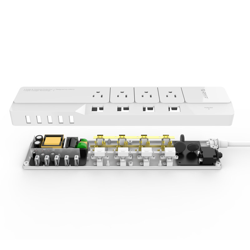 ORICO 4AC Outlets 5USB Ports P – Smart Power Strip 4 Outlet Usb Bewertung und Preis