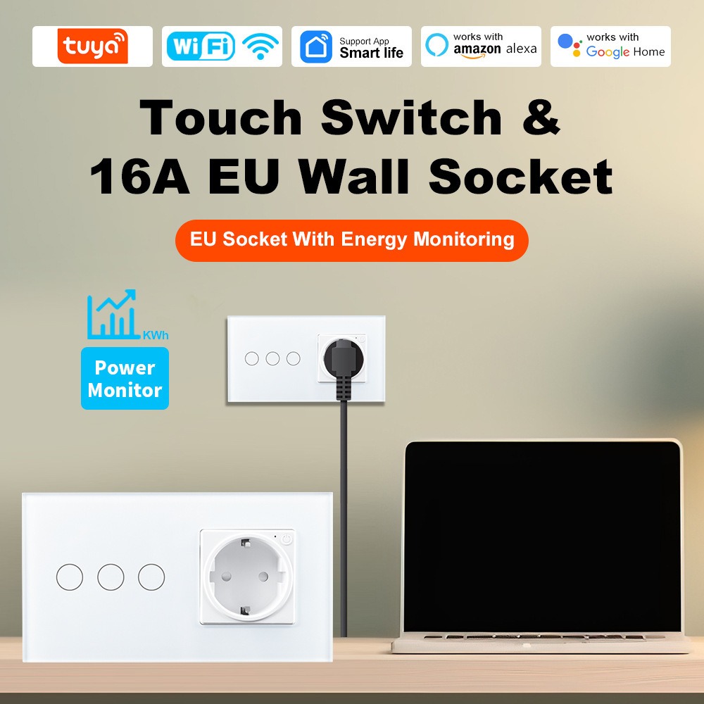 WLAN-fähige intelligente Wands – Smart Socket 16A Tuya App Bewertung und Preis
