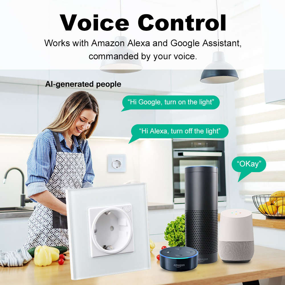 WLAN-fähige intelligente Wands – Smart Socket 16A Tuya App Bewertung und Preis