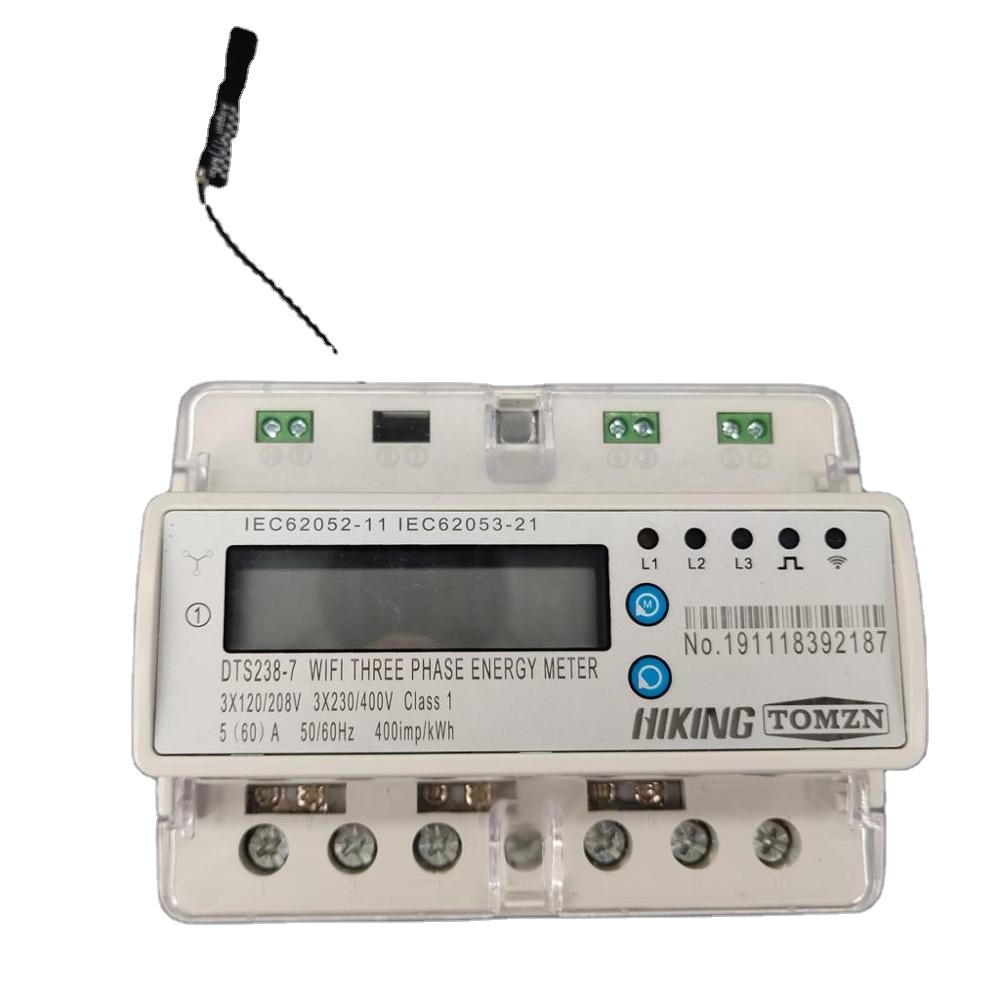 3 Phase 60A Fernbedienung Wifi – Energy Meter Din Rail Wifi Bewertung und Preis