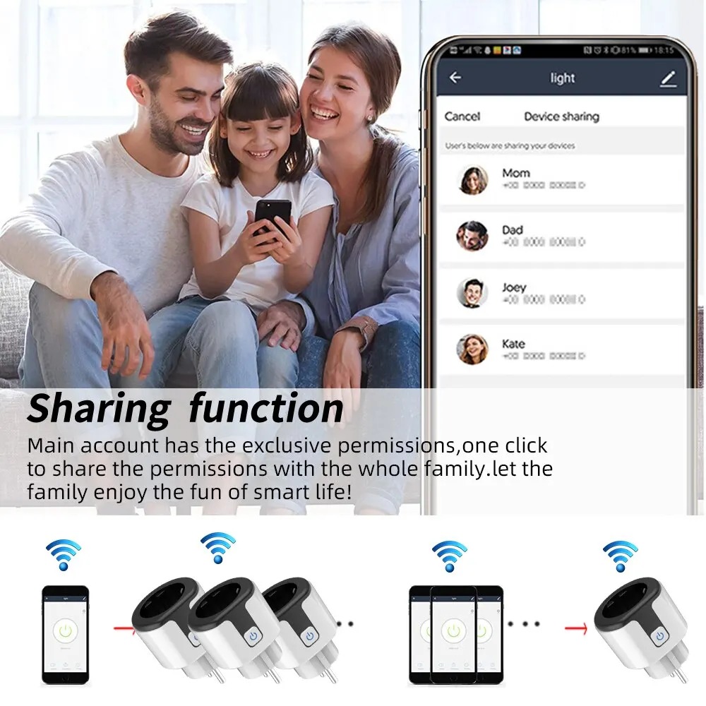 WLAN EU Smart-Steckdose Kompat – Smart Plug Energy Monitoring Wifi Bewertung und Preis