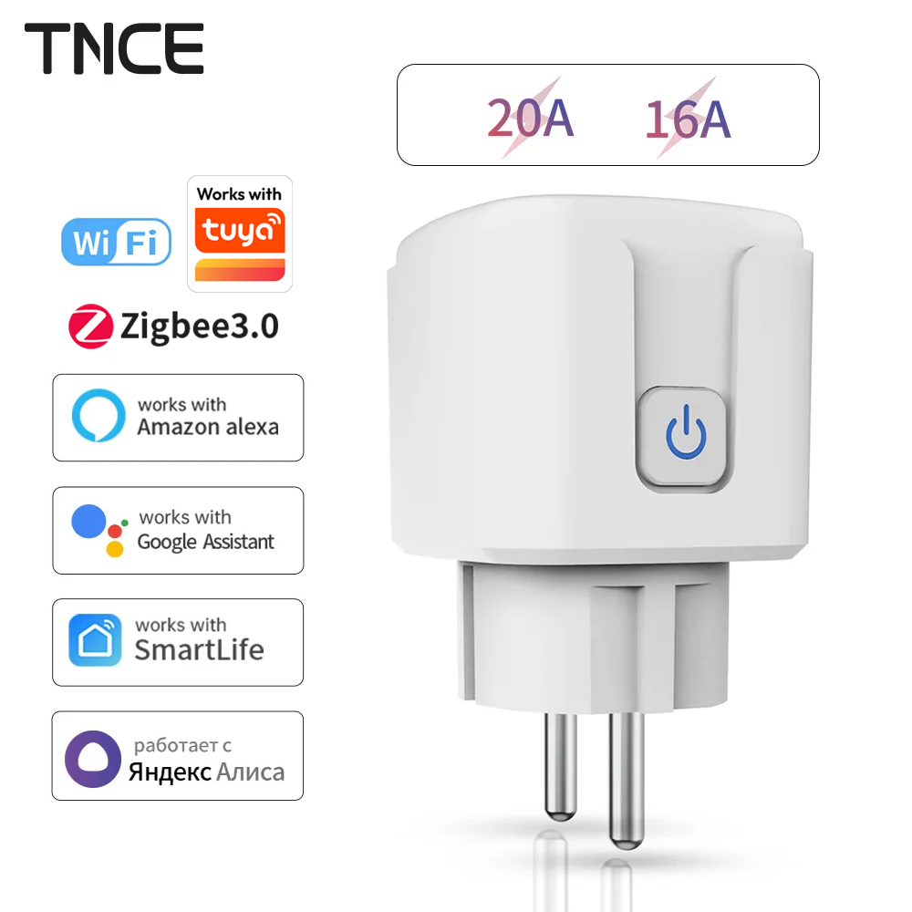 TNCE Tuya WiFi/Zigbee 16A/20A  – Smart Plug Zigbee 16A Bewertung und Preis