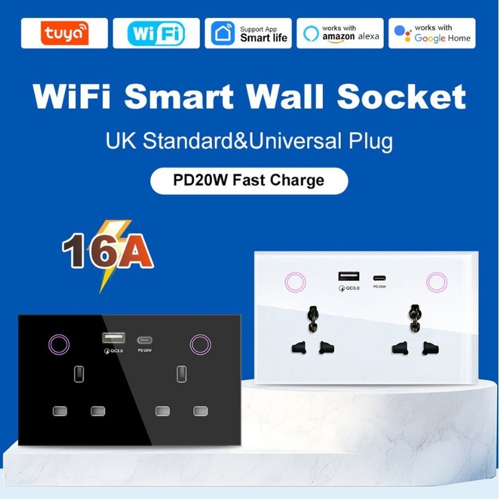 Tuya APP WiFi Smart Steckdose  – Smart Socket 16A Tuya App Bewertung und Preis