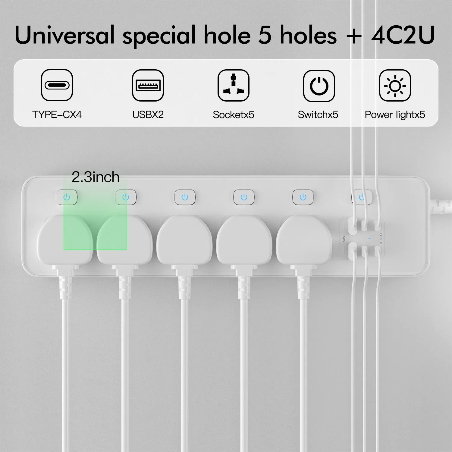Universelle Steckdosenleiste m – Smart Plug Surge Protector Bewertung und Preis
