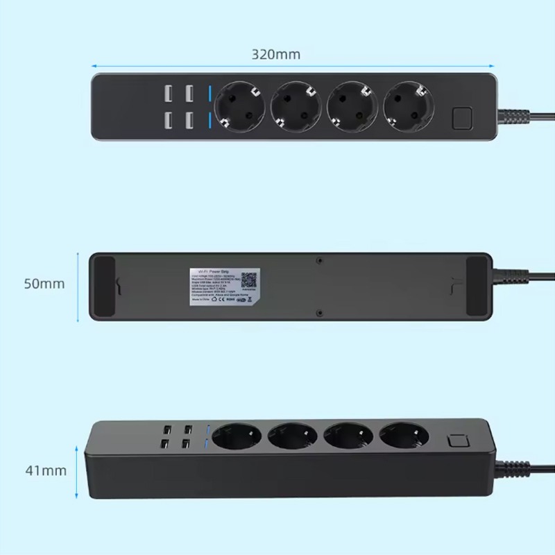 WLAN-Smart-Steckdosenleiste mi – Smart Power Strip 4 Outlet Usb Bewertung und Preis