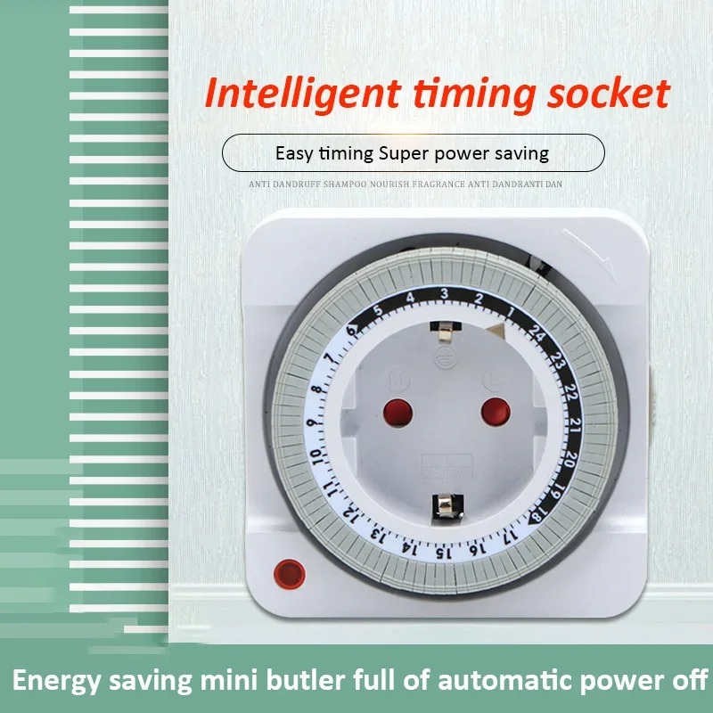 Mechanischer 24-Stunden-Zeitsc – Smart Socket With Timer Countdown Bewertung und Preis