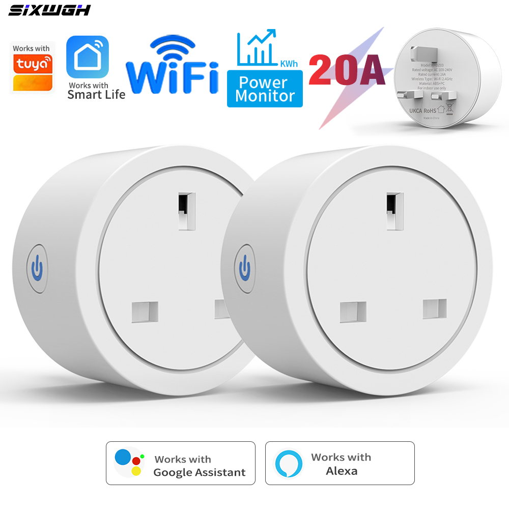 20A Tuya WiFi Smart UK-Steckdo – Smart Socket With Timer Countdown Bewertung und Preis