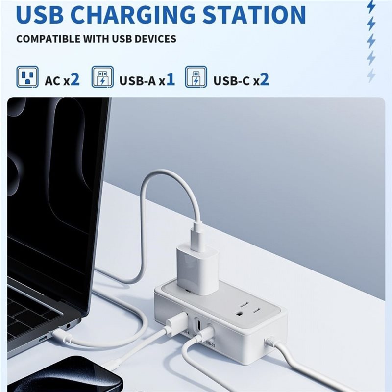 AB41-5-Outlet US-Steckdosenlei – Smart Plug Surge Protector Bewertung und Preis
