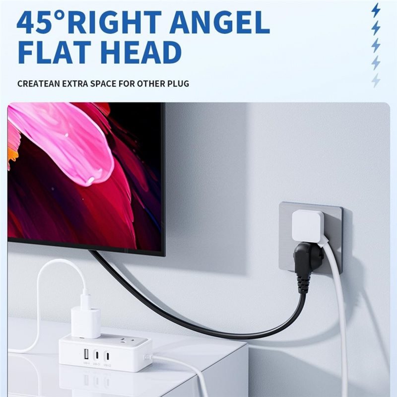 AB41-5-Outlet US-Steckdosenlei – Smart Plug Surge Protector Bewertung und Preis