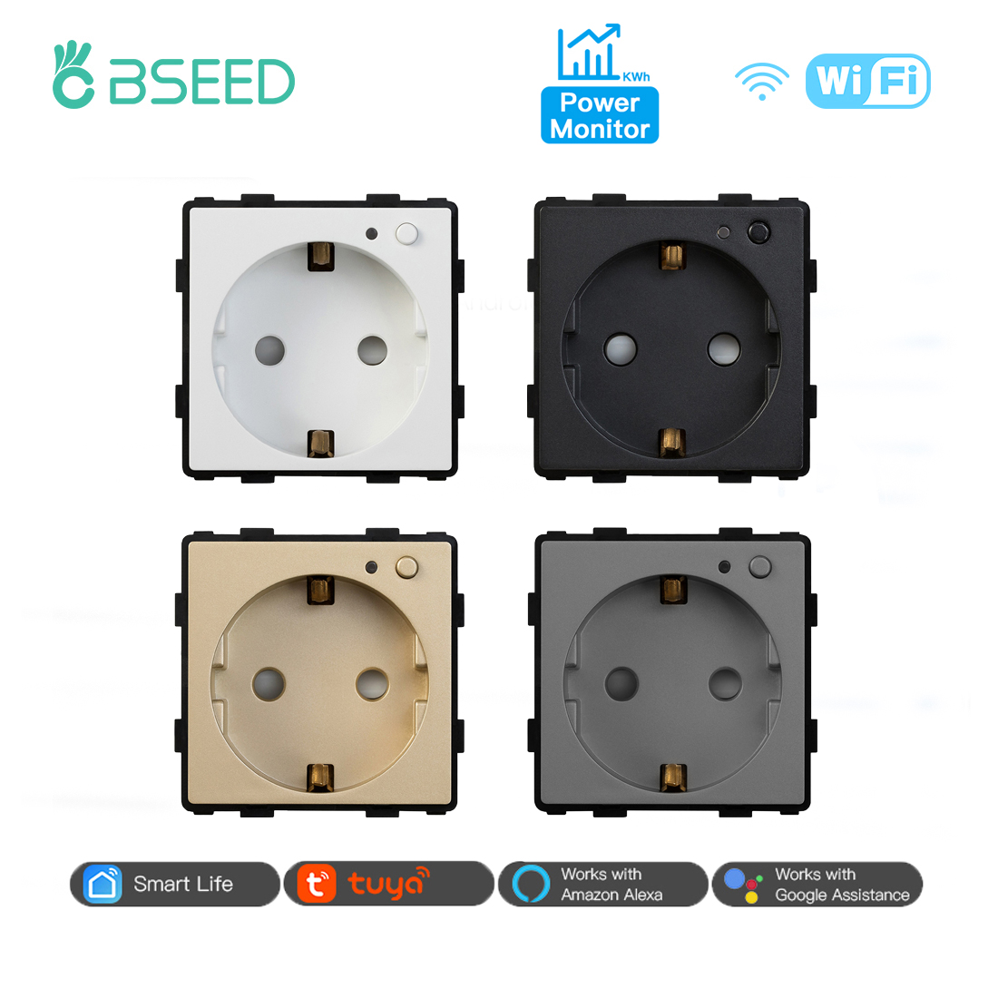 BSEED EU Stanndard Wifi Steckd – Smart Socket 16A Tuya App Bewertung und Preis
