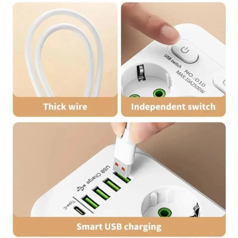 AC-Steckdose EU-Stecker Multit – Smart Plug Surge Protector Bewertung und Preis