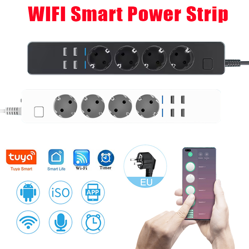 WLAN-Smart-Steckdosenleiste mi – Smart Power Strip 4 Outlet Usb Bewertung und Preis
