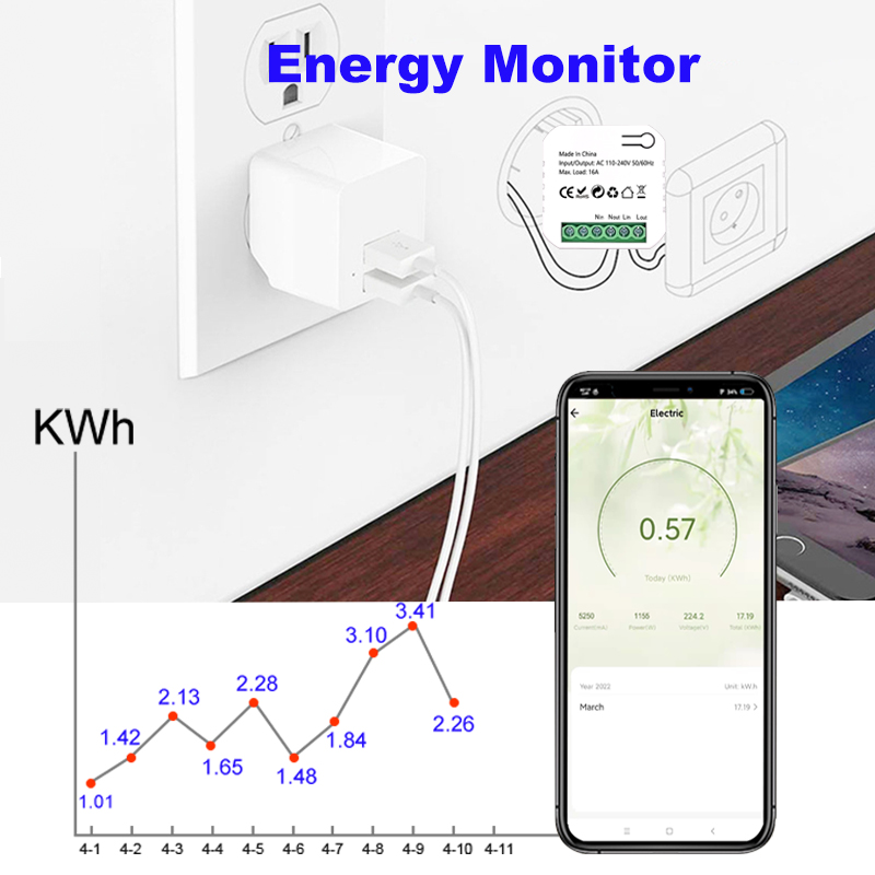 Tuya Smart ZigBee Stromzähler  – Smart Plug Mini Alexa Google Bewertung und Preis
