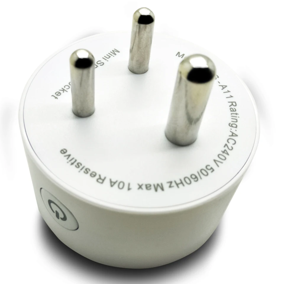 Indien Runde 3 Pins Wi-Fi WiFi – Smart Plug Mini Alexa Google Bewertung und Preis
