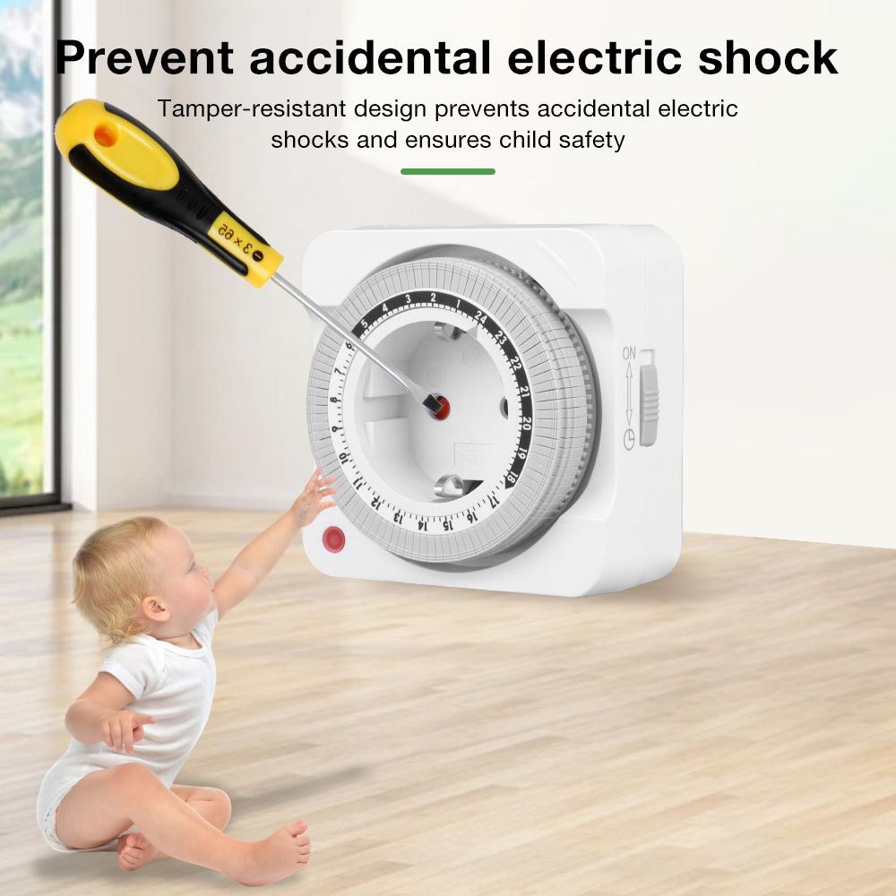 24-Stunden-Mechanischer Zeitsc – Smart Socket With Timer Countdown Bewertung und Preis