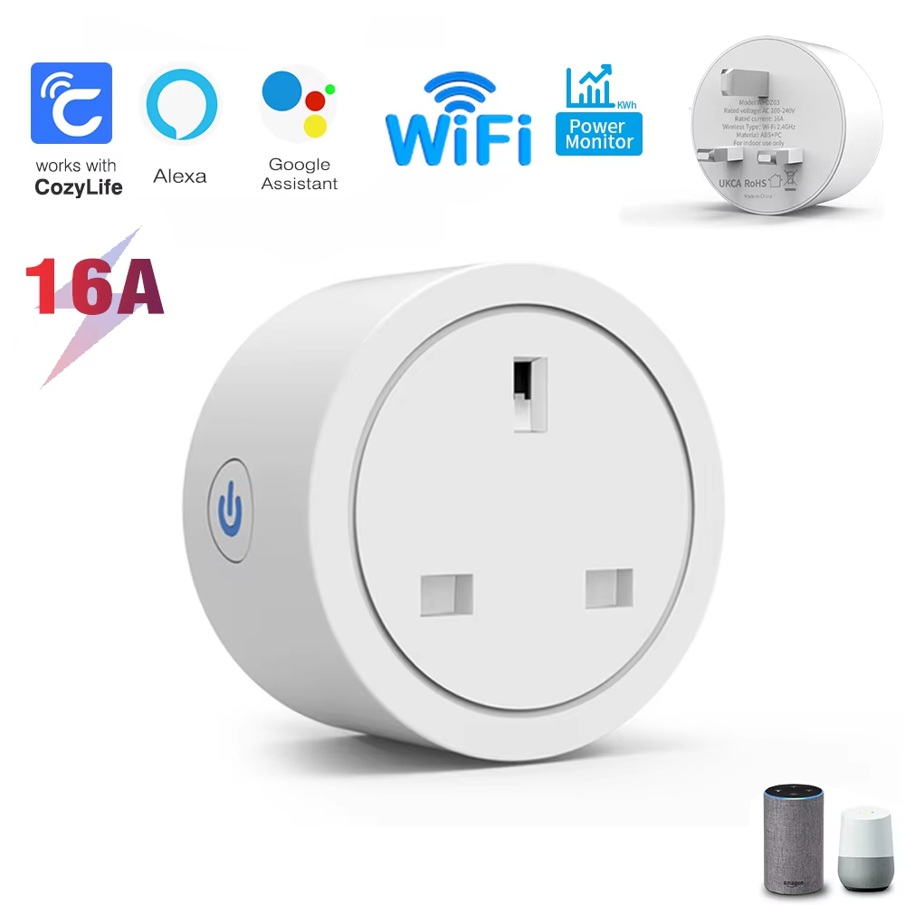 WiFi 16A Smart Steckdose UK-St – Smart Plug Energy Monitoring Wifi Bewertung und Preis