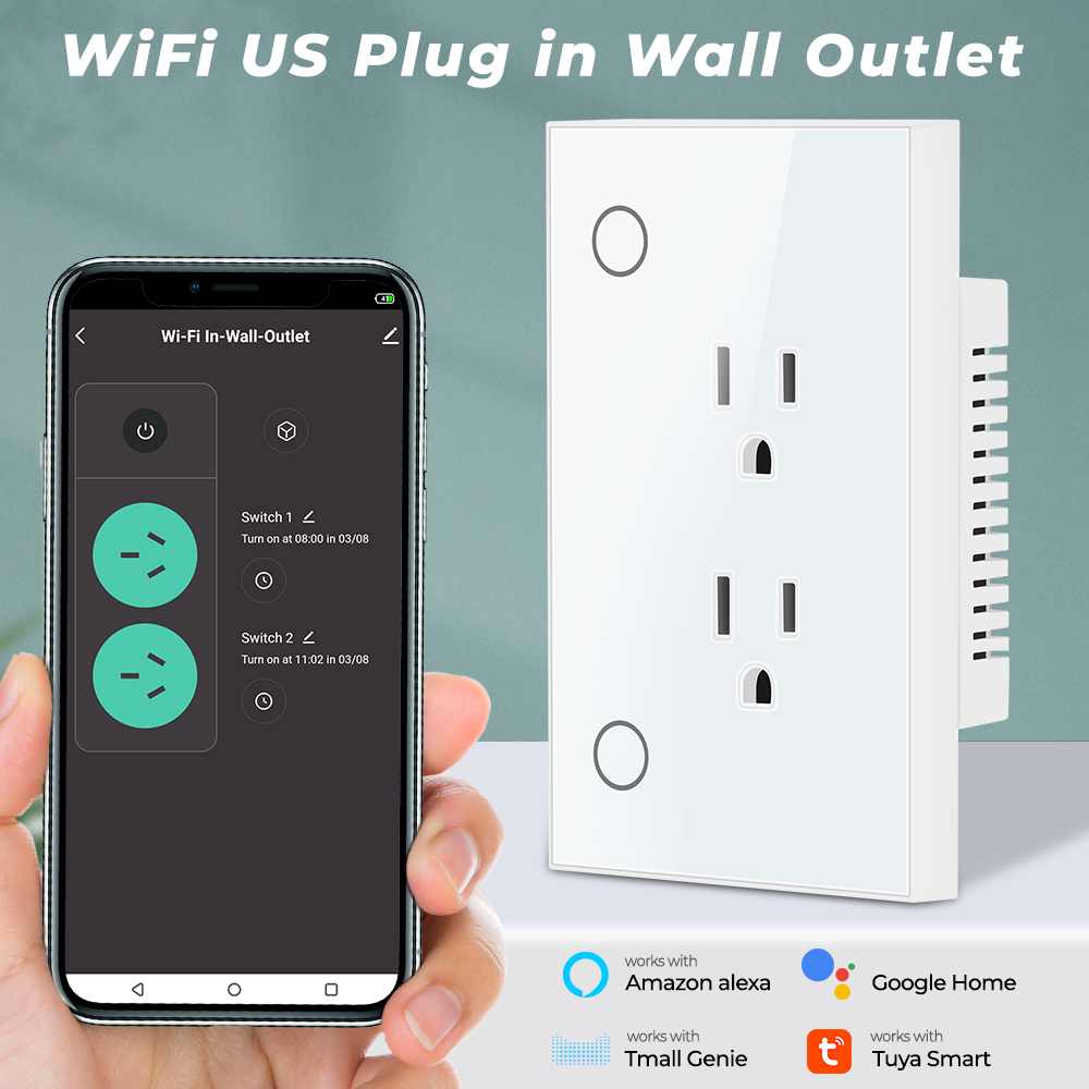 16A Tuya Wifi Sockel Us Stecke – Smart Socket 16A Tuya App Bewertung und Preis