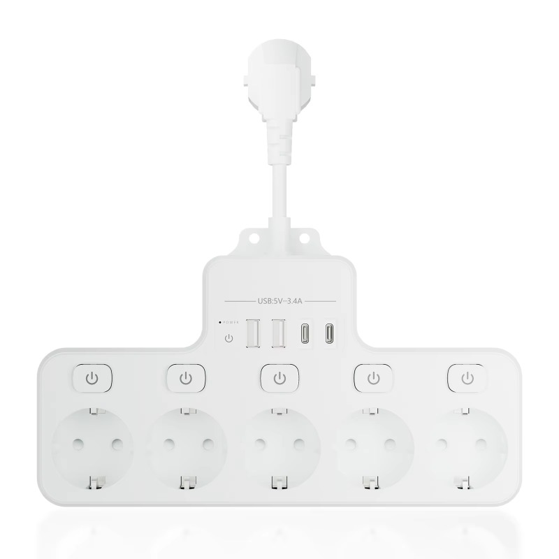 EU-Standard-Kurzkabel-Multifun – Smart Power Strip 4 Outlet Usb Bewertung und Preis