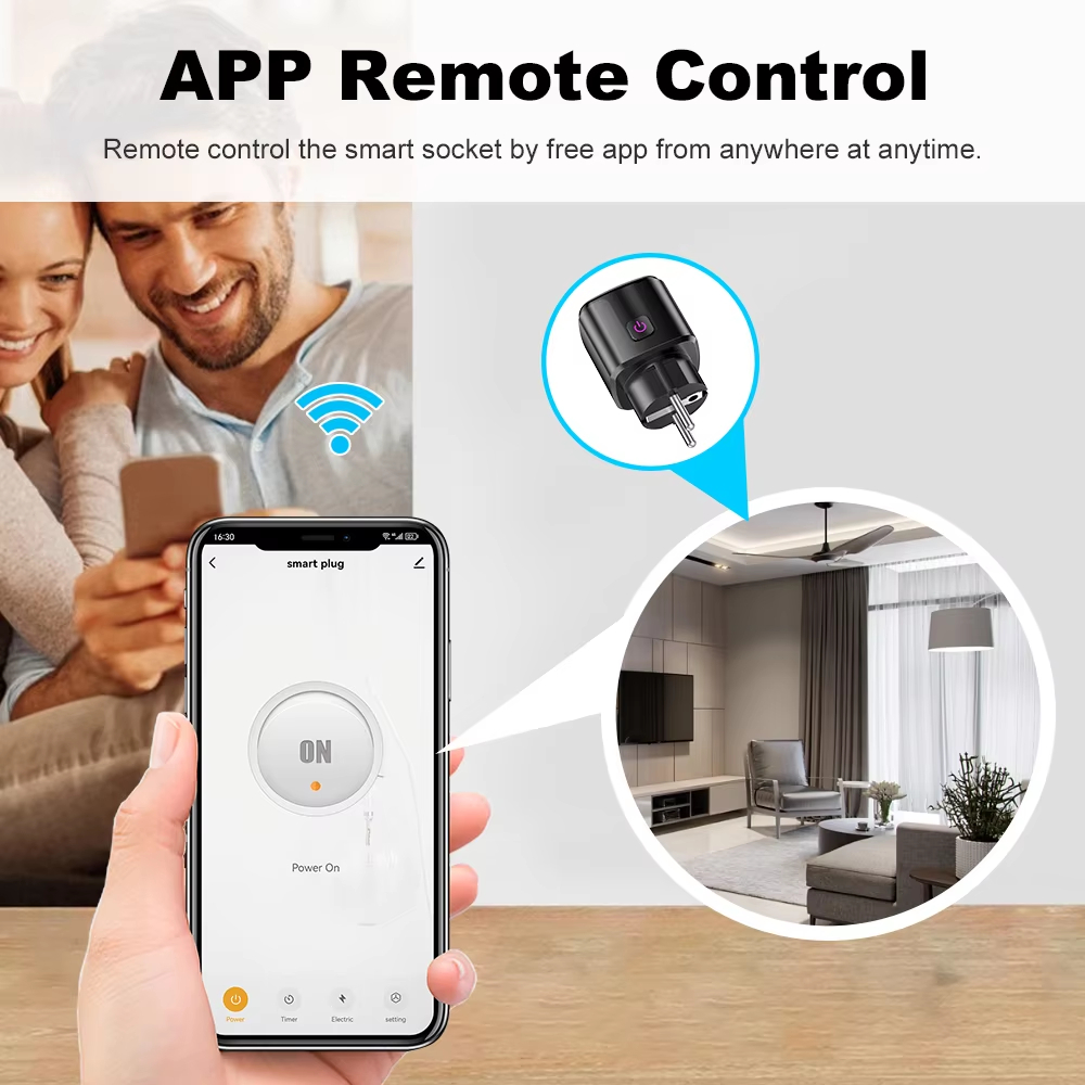 20A AC100-240V WLAN Smart Stec – Smart Plug Energy Monitoring Wifi Bewertung und Preis