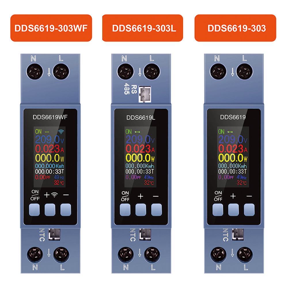 8-in-1-Leistungsmesser WiFi Tu – Energy Meter Din Rail Wifi Bewertung und Preis