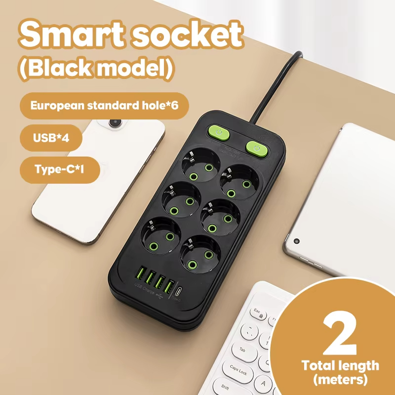 EU-Stecker Mehrfachsteckdose m – Smart Plug Surge Protector Bewertung und Preis