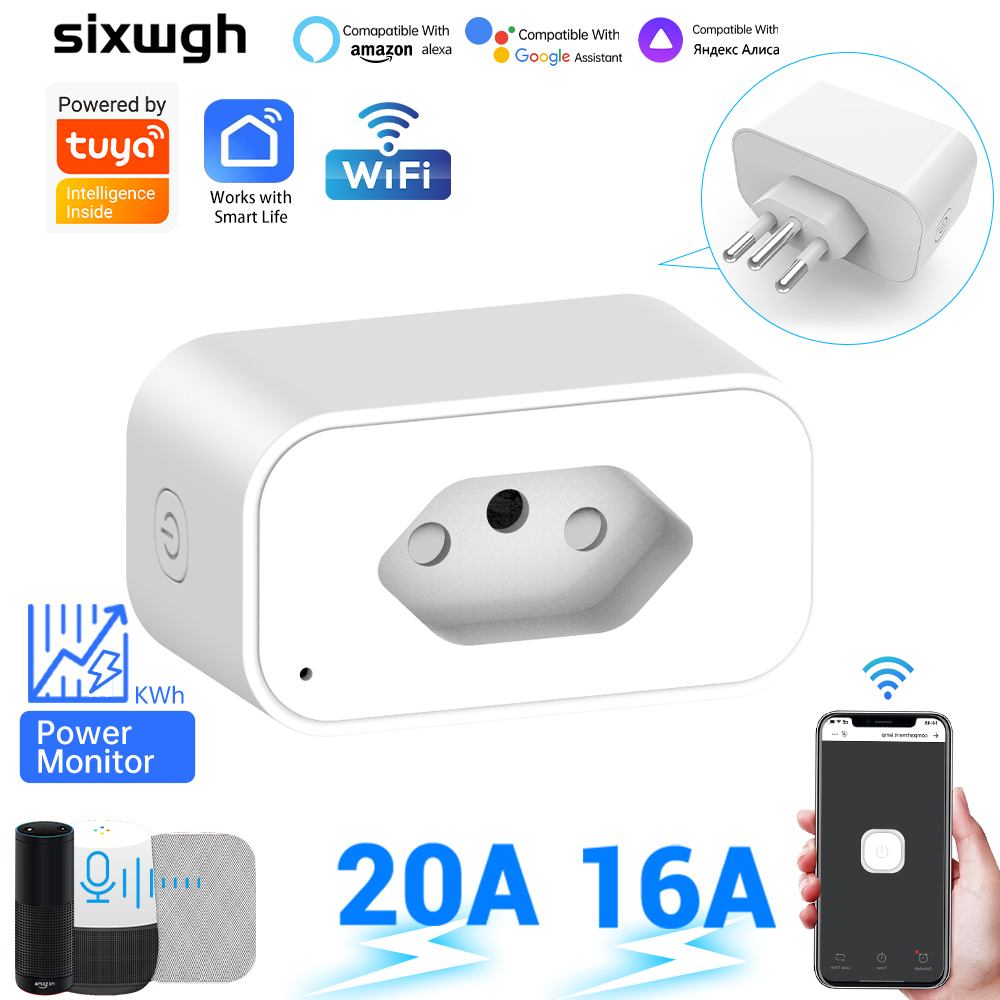 Tuya WiFi Smart-Steckdose Bras – Smart Socket With Timer Countdown Bewertung und Preis