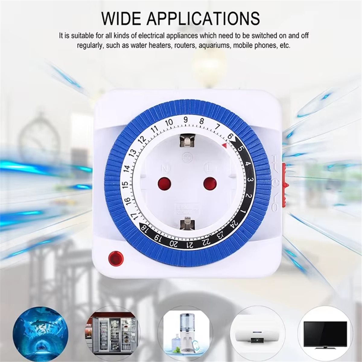 EU 24-Stunden-Timer-Schalter,  – Smart Socket With Timer Countdown Bewertung und Preis