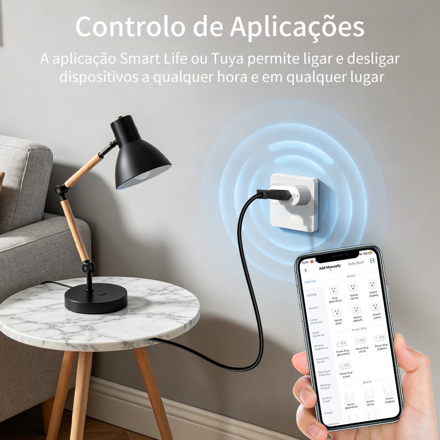 Tuya WiFi Brasilien-Stecker 16 – Smart Socket 16A Tuya App Bewertung und Preis
