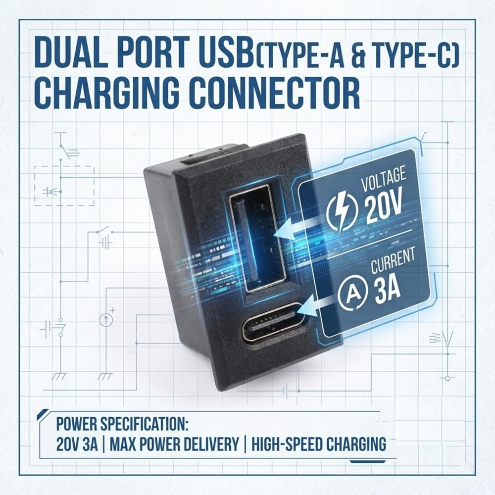 Dualer USB-C-Buchsenanschluss  – Smart Plug Matter Thread Bewertung und Preis