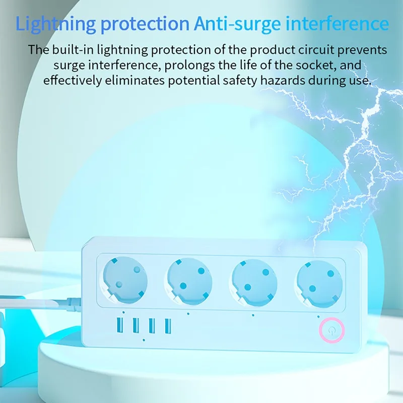 WLAN-ZigBee-Smart-Steckdosenle – Smart Power Strip 4 Outlet Usb Bewertung und Preis
