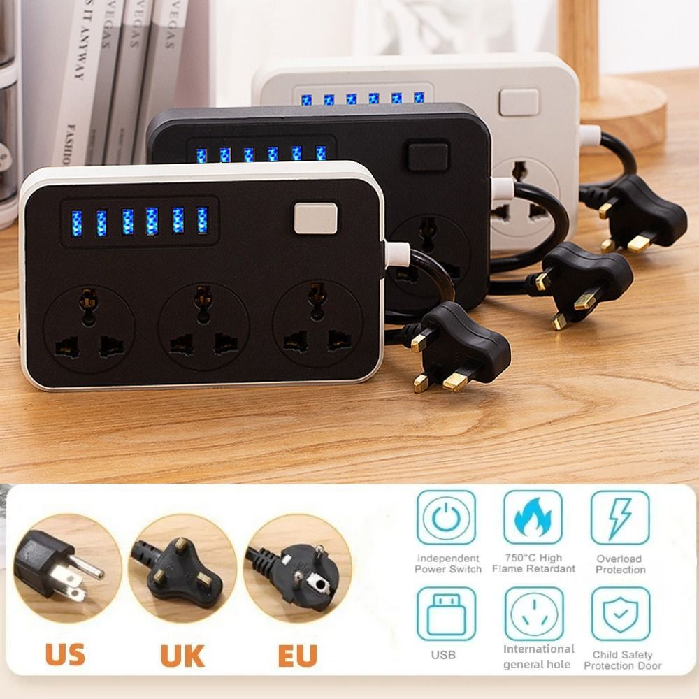 UK EU US Steckdosenleiste mit  – Smart Plug Surge Protector Bewertung und Preis